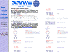 Tablet Screenshot of durkininc.com